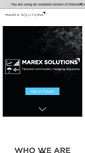 Mobile Screenshot of marexsolutions.com